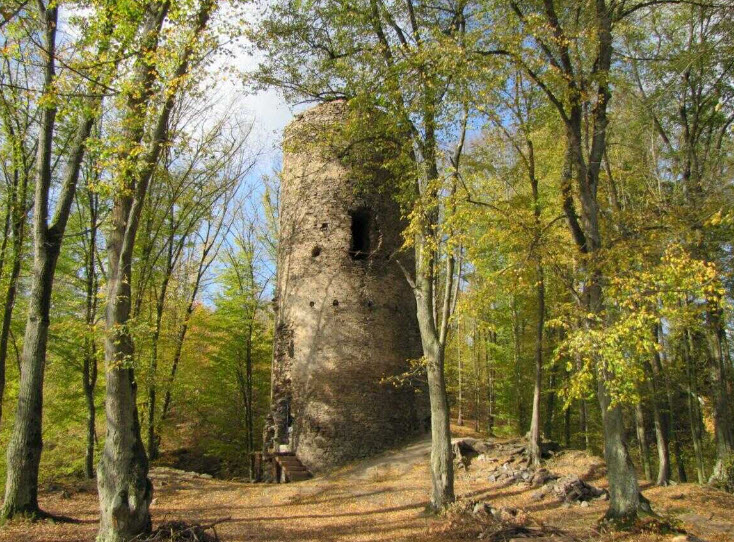 Zřícenina Hradu Chřenovice, Czech Republic (Czechia)
